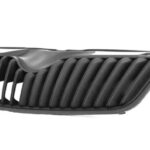 Радіаторна решітка Skoda Fabia 2010-2014 нижній рант чорний FP 6412 280