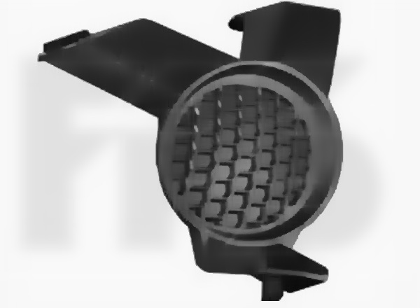 nakladka355 Решітка в бампер Nissan Qashqai 2006-2009 без ПТФ ліва