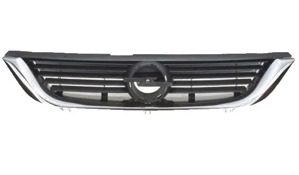 nakladka361 Радіаторна решітка Opel Vectra B 1995-2002 чорна/хром