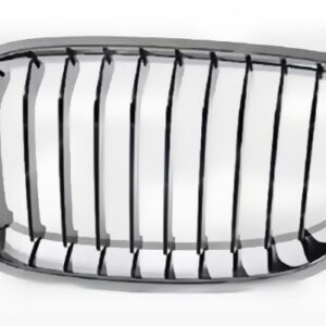 Радіаторна решітка права BMW 1 F20 2011-2015 хром/чорна 11 ребер