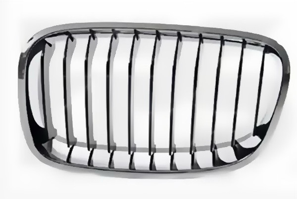 Радіаторна решітка права BMW 1 F20 2011-2015 хром/чорна 11 ребер