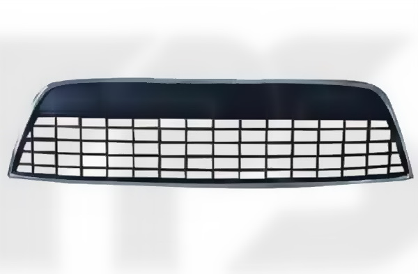 nakladka369 Решітка в бампер Ford Mondeo 2007-2010 середні чорні з хром. молдингом
