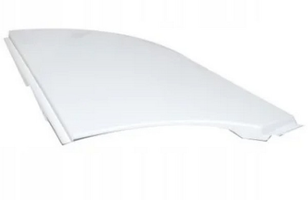 Молдинг над фарою Fiat Ducato 2006+ ліва грунт