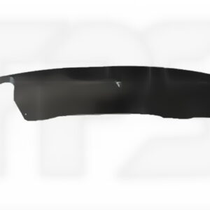 Накладка заднього бампера нижня Skoda Superb 2009-2013 один вихлоп без отвору під фаркоп