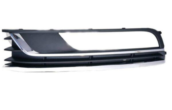 Решітка в бампер Volkswagen Passat B7 Європа 2010-2014 під ПТФ ліва