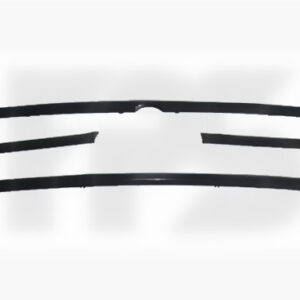 Молдинги решітки радіатора Suzuki Grand Vitara 2001-2005 чорні комплект