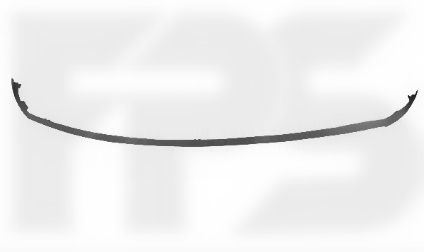 Накладка переднього бампера нижня Kia Soul 2011-2014