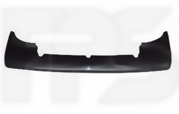 Накладка бампера переднього Mitsubishi Pajero Sport 2 2009-2010 нижня