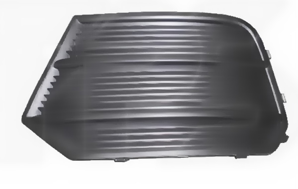 nakladka606 Решітка бампераі без отвору Audi Q3 2015-2018 права