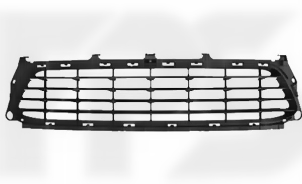 nakladka638 Решітка в бампер Renault Fluence 2013-2017 середня FP 5628 915