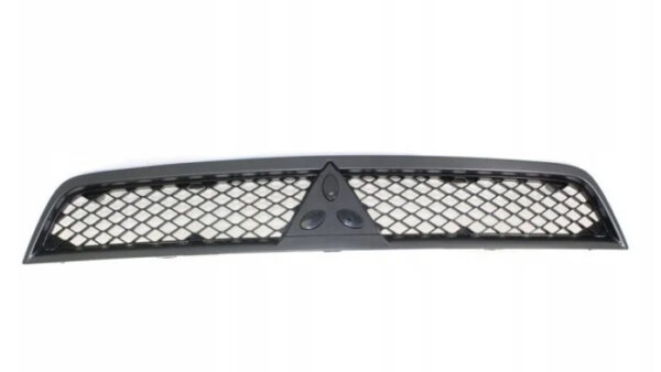 nakladka642 Радіаторна решітка Mitsubishi Lancer 10 2007-2012 верхня чорна