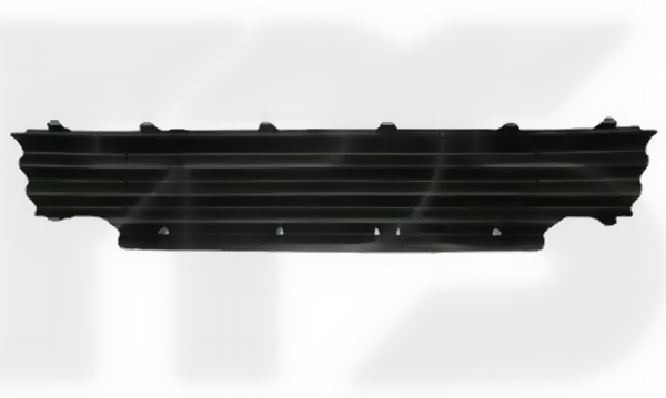 Решітка в бампер середня Citroen C4 2010+