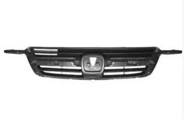 Радіаторна решітка Honda CR-V 2 2002-2004 з хром накладкою