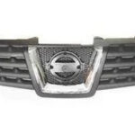 Радіаторна решітка Nissan Qashqai 2006-2009 з хром накладкою GS 5015 D308