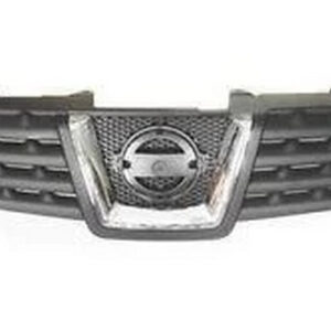 Радіаторна решітка Nissan Qashqai 2006-2009 з хром накладкою