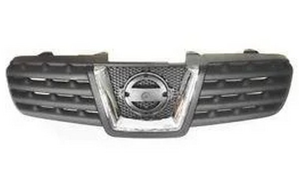 Радіаторна решітка Nissan Qashqai 2006-2009 з хром накладкою