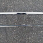 Рамка решітки в бампері Volkswagen Touareg 2007-2009 хром GS 7404 D304