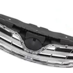 Радіаторна решітка Toyota Corolla 2010-2013 зовнішня+внутрішня чорна+хром