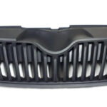 Радіаторна решітка Skoda Fabia 2007-2010 хром ребра нижній рант хром Радіаторна решітка Skoda Fabia 2007-2010 хром ребра нижній рант хром FP 7408 H1-E