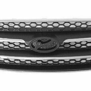 Радіаторна решітка Hyundai Santa Fe 2 CM 2006-2010 хром-чорна
