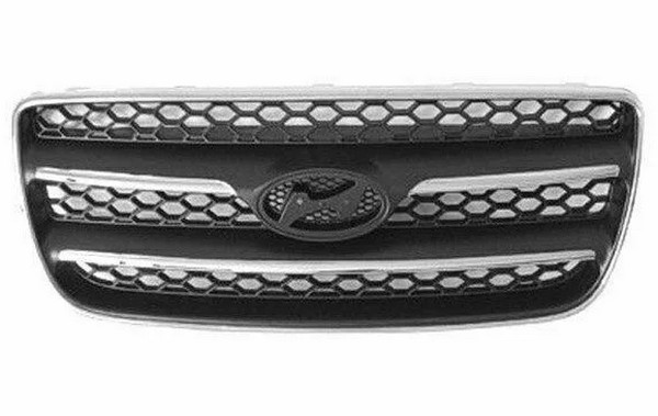 nakladka759 Радіаторна решітка Hyundai Santa Fe 2 CM 2006-2010 хром-чорна
