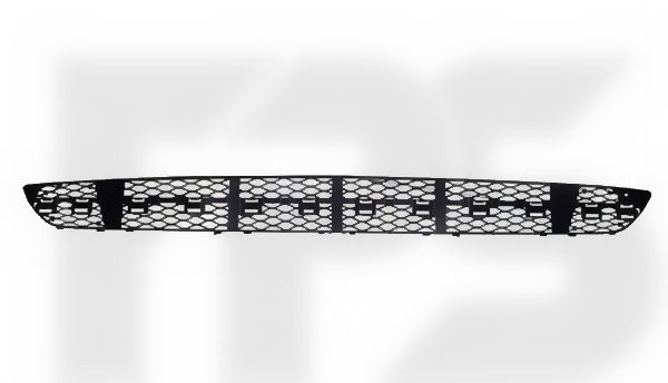 nakladka761 Решітка в бампер Mercedes E-Class W211 2002-2006 середня avantgarde