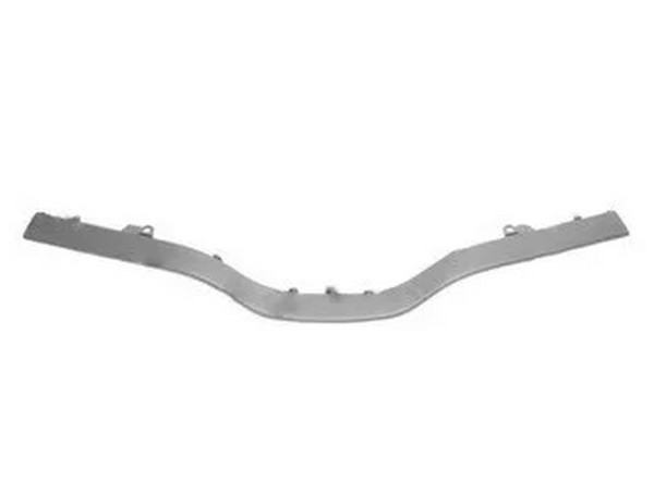 Молдинг решітки радіатора Renault Kangoo 2013+ сірий нижній металік