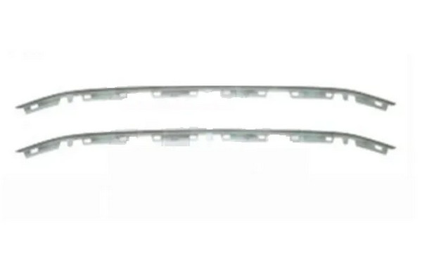 Молдинг решітки радіатора верх+нижн хром Peugeot 301 2013-2017