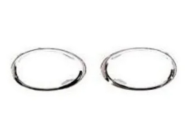 nakladka776 Окуляр решітки бампера лівий+правий Renault Megane 2014-2016 хром