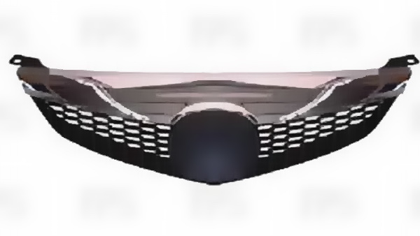 nakladka784 Радіаторна решітка Mazda 6 2006-2008 комплект з накладкою