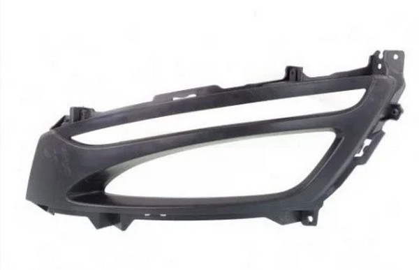 Решітка в бампер Kia Optima 2011-2013 ліва з отвором під ДХО