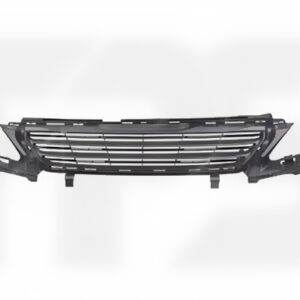 Радіаторна решітка Peugeot 308 2013-2017 під ДХО