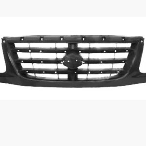 Радіаторна решітка Suzuki Grand Vitara 2001-2005 чорна без молдингом