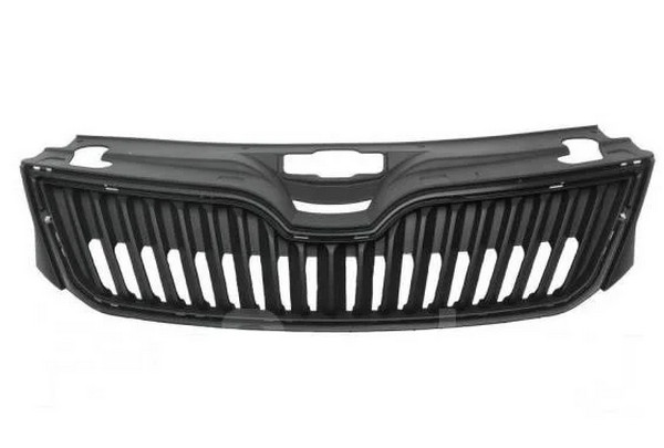 nakladka845 Радіаторна решітка Skoda Rapid 2012+ без хрому молдингу