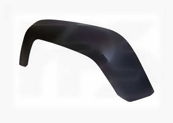 Накладка на заднє крило (рант) Jeep Wrangler 2007-2018 лівий