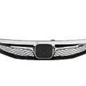 nakladka868 Молдинг решітки радіатора хром Honda Civic FC 2016+ седан