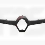 Накладка радіаторної решітки Renault Megane 2014-2016 з отвором FP 5619 910