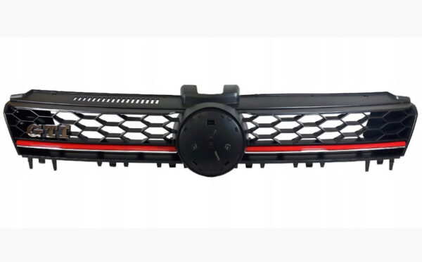 nakladka971 Радіаторна решітка Volkswagen Golf 7 GTI 2013+ з червоною смугою