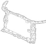 Панель передня Honda Accord 10 2018+ Седан Панель передня Honda Accord 10 2018+ Седан FP 3040 200-P