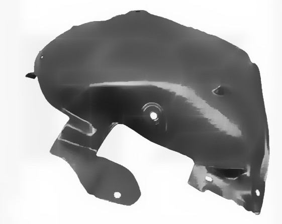 podkrylok222 Підкрилок передній передня частина правий Renault Scenic 2003-2008 FP 5609 388