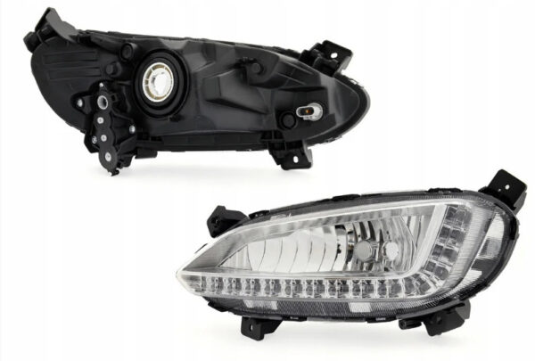 Протитуманна фара ліва Hyundai Santa Fe 3 2012-2016 LED