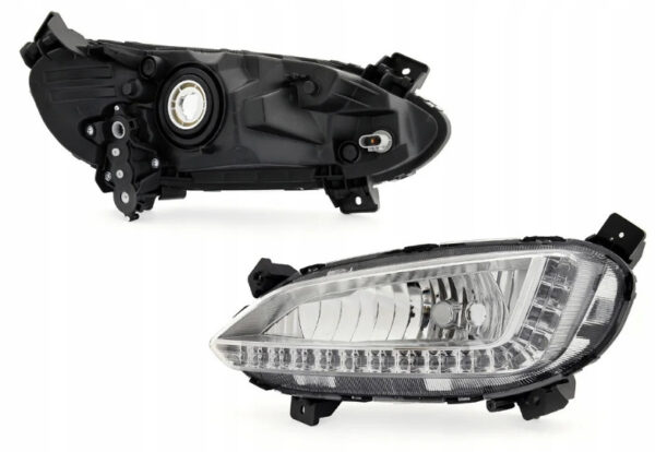 Протитуманна фара права Hyundai Santa Fe 3 2012-2016 LED