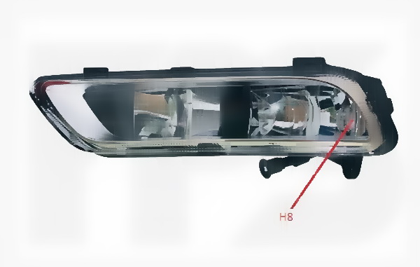 prtfara720 Протитуманна фара Volkswagen Passat B7 Європа 2010-2014 ліва