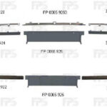 Накладка бамперу переднього ліва BMW 5 E39 2000-2003 FP 0065 392