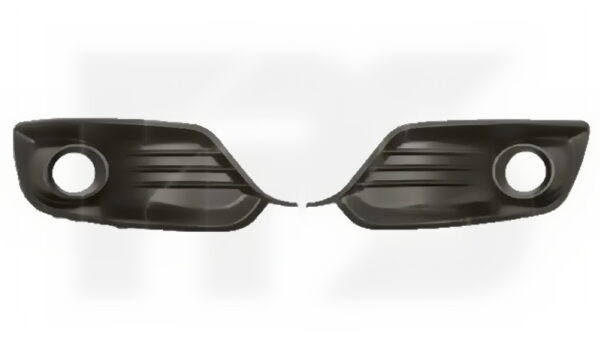 Решітка в бампер переднього ліва+права Renault Megane 2014-2016