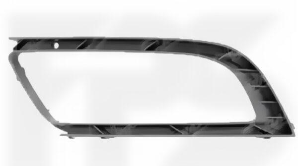 Решітка в бампер переднього права Skoda Superb 2013-2015