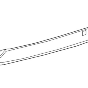 Накладка бамперу заднього Toyota Prius 2019+