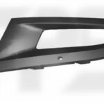 Решітка в бампер переднього права Volkswagen Polo 2009+ Решітка в бампер переднього права Volkswagen Polo 2009+ FP 7415 R02-T