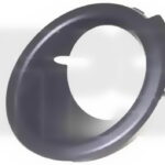 Ліва рамка навколо прититуманки Chevrolet Captiva 2006-2011 Ліва рамка навколо прититуманки Chevrolet Captiva 2006-2011 FP 1702 387