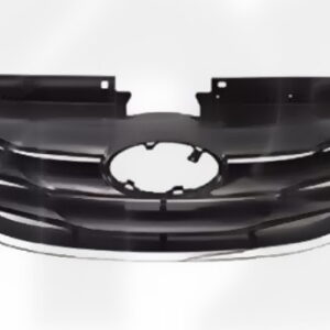 reshitka-fps-653 Радіаторна решітка Hyundai Sonata YF 2010-2014 чорна з хромом